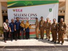 Ujian SKD CPNS yang diselenggarakan di Kabupaten Bengkalis sudah berakhir (foto/int)