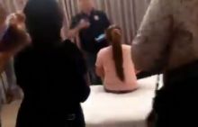 Tangkapan layar dari video penggerebekan