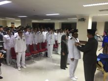 Pelantikan pejabat eselon Pekanbaru