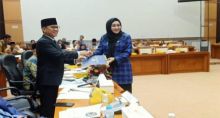 Anggota DPR RI Komisi VIII dari Fraksi NasDem, Lisda Hendrajoni (kanan). Foto: source for JPNN.com