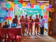 Salah satu nya Bumdes Kembang Kenanga Desa Pisang Berebus, Kecamatan Gunung Toar Kabupaten Kuantan Singingi (foto/Zar)