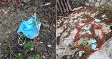 Terkenal Dengan Kebersihannya, Kini Singapura Dipenuhi Dengan Ratusan Masker Bedah Bekas yang Dibuang Sembarangan