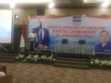 Hadiri Konsolidasi Silaturrahmi Demokrat Se Riau, AHY Minta Dukung Kader Sendiri Dalam Pilkada 2020