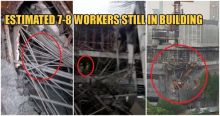 Lebih Dari Empat Pekerja Konstruksi Terjebak di Bawah Bangunan Sebuah Proyek Besar di Malaysia, Begini Kondisinya... 