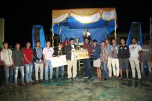 Pemuda Pulau Komang Sentajo Kecamatan Sentajo Raya, Kabupaten Kuantan Singingi, Provinsi Riau, menyampaikan apresiasi atas dukungan penuh Ketua DPRD Kuansing, Andi Putra (foto/Zar)