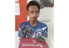 Polisi tangkap tersangka narkoba di Inhu (foto/int)
