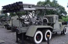 roket Katyusha (ilustrasi)