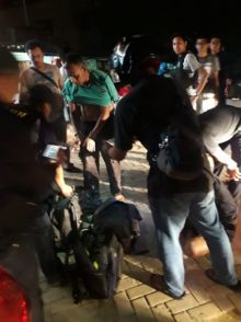 Badan Narkotika Nasional (BNN) Pusat kembali gagalkan penyelundupan narkotika jenis sabu sebanyak 10 kilogram dan 60 Ribu butir pil ekstasi diduga seorang oknum anggota Polres Bengkalis terlibat (foto/Hari)