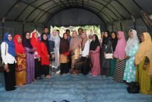 Baznas Kabupaten Siak ikut serta memberikan bantuan  kepada korban berupa uang Tunai (foto/Lin)