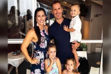 Rowan Baxter bersama istri dan tiga anaknya. Foto: int 