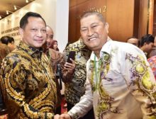 Wakil Bupati H.Syamsuddin Uti mengikuti Rapat Koordinasi Nasional Investasi 2020 (foto/Rgo)