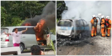 Dipecat Atasan Karena Alami Depresi, Pria Indonesia Ini Sangat Marah dan Membakar Mobil Perusahaan di Malaysia