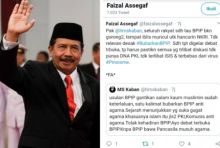 Ketua Badan Pembinaan Ideologi Pancasila (BPIP), Yudian Wahyudi usul Salam Pancasila (foto/int)