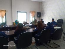 Dinas Koperasi Usaha Kecil Menengah (Diskop UKM) Bengkalis, bersama Lembaga Pengelola Dana Bergulir Koperasi dan Usaha Mikro Kecil Menengah (LPDB-KUMKM) RI Perwakilan Riau menggelar sosialisasi (foto/Hari)