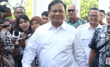 Menteri Pertahanan Prabowo Subianto 