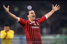 Penyerang AC Milan Zlatan Ibrahimovic. (Foto.Internet)