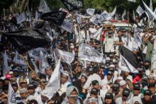 Ilustrasi aksi yang digelar PA 212. Foto: int 