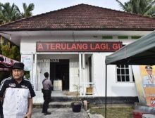 Pemerintah Kabupaten Indragiri Hilir mempersiapkan posko karlahut yang berada di Jalan M Boya Tembilahan (foto/Rgo)