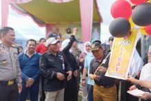 Bupati Pelalawan HM Harris meresmikan Public Safety Center 119 milik Dinas Kesehatan Kabupaten Pelalawan (foto/Ardi)