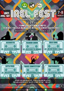 IRELFEST 2020 Universitas Riau