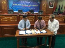 Bank Indonesia (BI) Perwakilan Riau kembali melakukan kerja sama Program Beasiswa Bank Indonesia Tahun 2020 bersama Universitas Islam Negeri (UIN) Sultan Syarif Kasim (Suska) Riau. (Foto: istimewa)