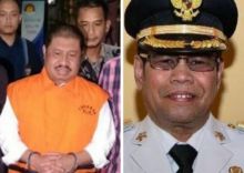 Meskipun saat ini Plt Bupati Bengkalis tengah menyandang status DPO, dan mantan Bupati Amril Mukminin ditangkap KPK (foto/int)