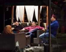 Faldo Maldini saat bersama Fadli Zon dan Fahri Hamzah (foto/int)