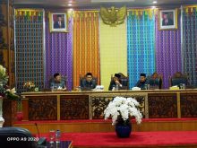 DPRD Bengkalis Gelar Rapat Paripurna Propemperda RTRW dan RDTRW