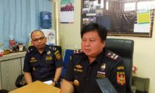 Kantor Pengawasan dan Pelayanan Bea dan Cukai langsung memberikan keterangan secara resmi terkait penangkapan dua buah Kapal Motor yang membawa barang ilegal (foto/Hari)