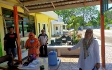 Pihak Rumah Sakit Umum Daerah (RSUD) Bengkalis hingga saat ini masih menunggu hasil sampel labor pasien Suspect virus Corona (foto/Hari)