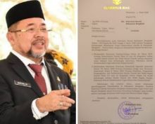 Sekretaris Daerah Bustami ditunjuk sebagai pelaksana tugas sehari-hari (Plh) Bupati Bengkalis pasca ditetapkannya Plt. Bupati Bengkalis Muhammad sebagai DPO (foto/Hari)