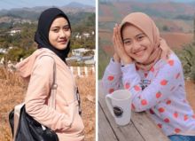Gadis berlesung pipi cantik mempesona suka mendaki gunung (foto/int)