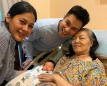 Baim Wong dan putranya Kiano