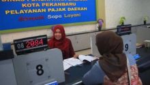 Ilustrasi pelayanan di Bapenda