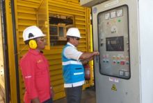 Unit Layanan Pembangkit Listrik Tenaga Disel (ULPLTD) Bagan Besar Bengkalis (foto/Hari)