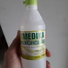 Alkohol 70 persen di Pekanbaru langka (foto/int)