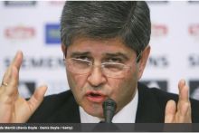 Covid-19 dikabarkan menginfeksi Mantan Presiden Real Madrid Fernando Martin (foto/int)