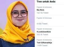 Nama Ria Ricis jadi trending topik gara-gara kabar kena tegur tetangga kompleks perumahan (foto/int)