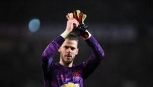 Kiper Manchester United David de Gea ikut sumbang bantuan virus corona (foto/int)