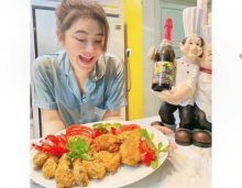 Via Vallen jadi rajin masak di rumah setelah Indonesia diserang wabah virus corona atau Covid-19 (foto/int)