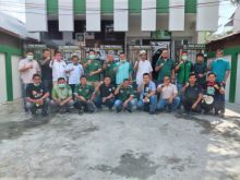 Anggota Fraksi PKB DPRD Kabupaten Indragiri Hilir (Inhil) sepakat menyisihkan gaji mereka untuk penanggulangan virus Covid-19 (foto/Rgo)
