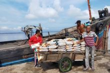 Penghasilan buruh di Bengkalis anjlok semenjak wabah virus corona (foto/Hari)