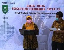 Kepala Dinas Ketahanan Pangan Inhu, Hj Isnidar (foto/Rou)