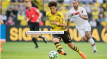 Jadon Sancho yang kini jadi incaran sejumlah tim elite Eropa. Foto: int 