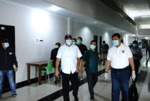 Asrama Haji Disiapkan Sebagai Tempat Karantina Pasien Dalam Pengawasan Covid-19 (foto/Lin)