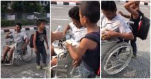 Kisah Mengharukan Seorang Pria yang Lumpuh di Malaysia, Tolak Bantuan Berlebih Demi Menolong Orang Lain