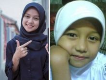 Karin personel Putih Abu Abu unggah foto waktu kecil (foto/int)