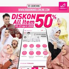 Promo Rabbani 50 persen di online store Rabbani