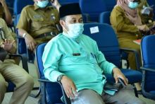 Ketua Baznas Kabupaten Bengkalis H. Ali Ambar (foto/Hari)