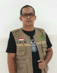 Juru Bicara Gugus Tugas Percepatan Penanganan Covid-19 Kabupaten Inhil, Trio Beni Putra (foto/Rgo)